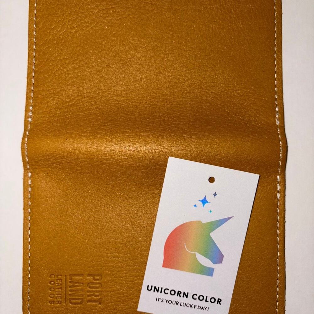 Passport Pouch (Unicorn!) by Portland Leather Goods NEW